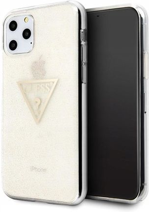 Guess Solid Glitter Triangle Etui Iphone 11 Pro