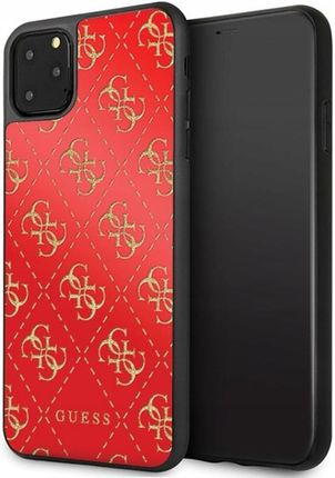 Guess 4G Double Layer Glitter Case Etui Iphone 11 Pro Max