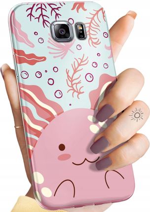 Etui Do Samsung Galaxy S6 Edge Axolotl Aksolotl Z Aksolotlem Obudowa