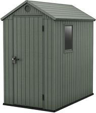 Zdjęcie Curver Keter 259000 Domek Narzędziowy Ogrodowy Darwin 4X6 Zielony 125,8 X 184,5 X 205 cm  - Tarnów