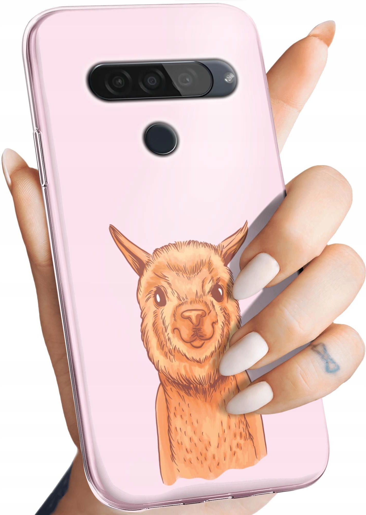 Housse étui Pour LG G8S ThinQ (LMG810EA) 2019 - Design Avec Fourrure - Clip Et Angle Ajustable - Noir - Cuir Synthétique
