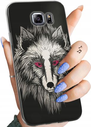 Etui Do Samsung Galaxy S6 Edge Wilk Wilkołak Wolf Wilczyca Obudowa
