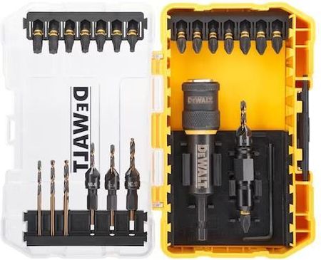 DeWalt DT70779T-QZ zestaw z mechanizmem szybkiej wymiany końcówek Flip and drive 23 elementy w kasecie Tough Case 