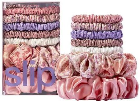 SLIP - Mega Scrunchie Gift Set - Zestaw gumek z czystego jedwabiu w edycji limitowanej
