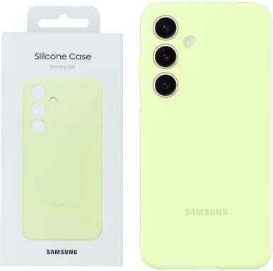 Samsung Galaxy S24 Silikonowe Etui Limonkowe