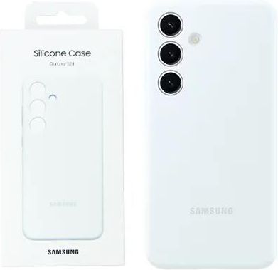 Samsung Galaxy S24 Silikonowe Etui Białe
