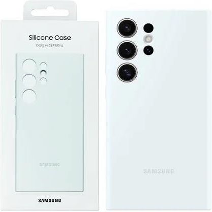 Samsung Galaxy S24 Ultra Silikonowe Etui Białe
