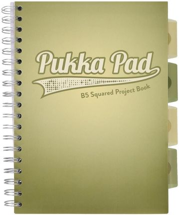 Kołozeszyt Pukka Pad B5 Project Book Olive Green Oliwkowy