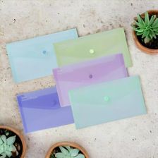 Zdjęcie Snopake Teczka Kopertowa Dl Pastel Mix 5Szt. - Kościerzyna