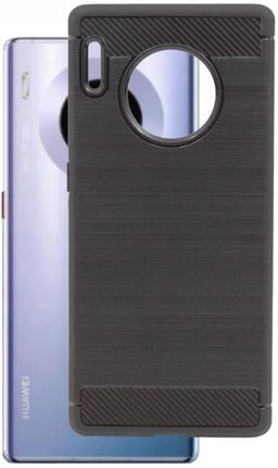 Gsm Hurt Etui Do Huawei Mate 30 Pro Lio L29C Case Obudowa Bumper Carbon Lux Czarne