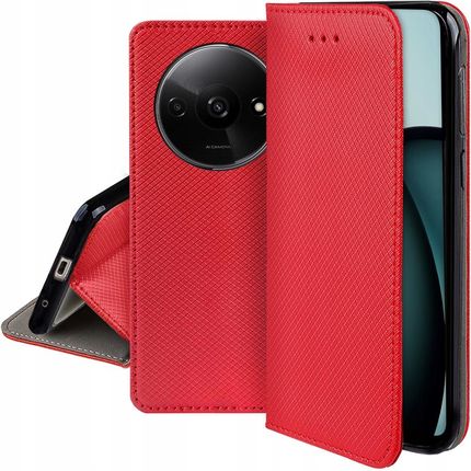 Etui Do Xiaomi Redmi A3 Smart Magnet Portfel Z Klapką Case Szkło Szybka