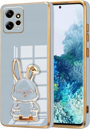 Itel Etui Glamour Do Xiaomi Redmi Note 12 12 4G Królik Uchwyt Silikon Szkło