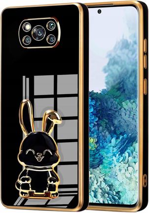 Itel Etui Glamour Do Xiaomi Poco X3 X3 Pro Królik Uchwyt Silikon Case Szkło