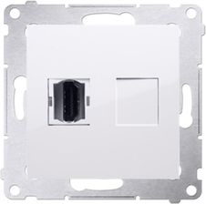 Zdjęcie Kontakt-Simon 54 Premium Gniazdo Hdmi Białe (DGHDMI.01/11) - Karczew