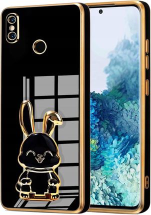 Itel Etui Glamour Do Xiaomi Mi 8 Królik Uchwyt Podstawka Silikon Case 6D Szkło