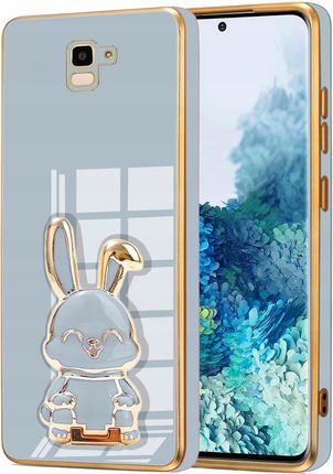 Itel Etui Glamour Do Samsung J6 2018 Królik Uchwyt Podstawka Silikon 6D Szkło