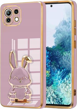 Itel Etui Glamour Do Xiaomi Mi 11 Lite Królik Uchwyt Podstawka Silikon Szkło