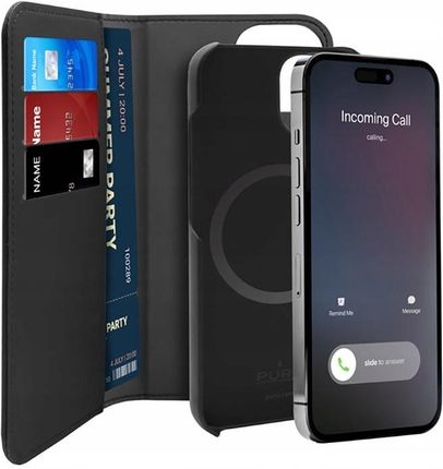 Puro Wallet Detachable Magsafe Etui 2W1 Iphone 14 Plus