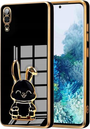 Itel Etui Glamour Do Huawei P20 Królik Uchwyt Podstawka Silikon Case 6D Szkło