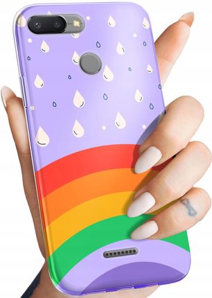 Etui Do Xiaomi Redmi 6 Tęcza Rainbow Obudowa Pokrowiec Case