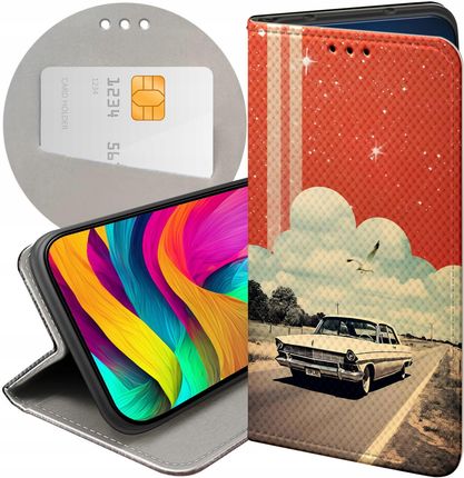 Hello Case Etui Z Klapką Do Xiaomi Redmi 10 5G Collage Retro Vintage Futerał