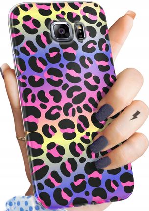 Etui Do Samsung Galaxy S6 Edge Kolorowe Barwy Tęcza Obudowa Case