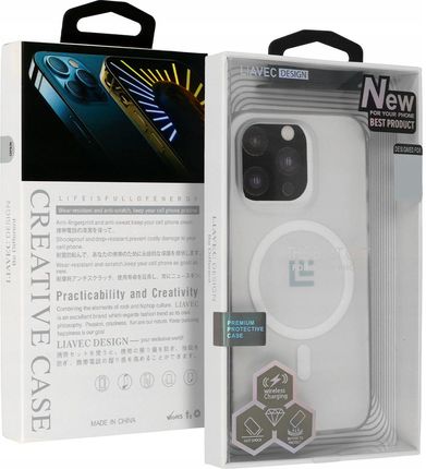 Liavec Warframe Magsafe Series Case Do Iphone 13 Biały