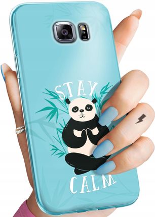 Etui Do Samsung Galaxy S6 Edge Panda Bambus Pandy Obudowa Pokrowiec