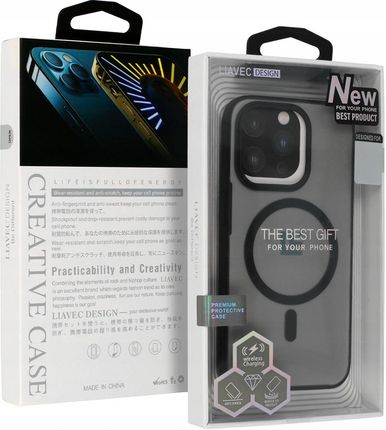 Liavec Warframe Magsafe Series Case Do Iphone 15 Czarny