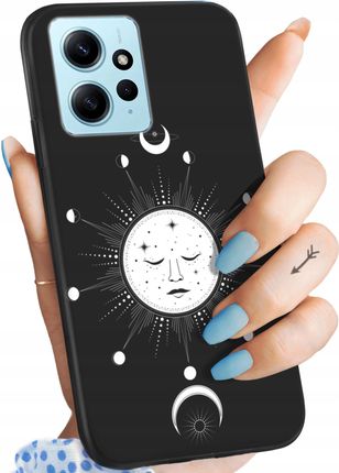 Etui Matowe Do Xiaomi Redmi 12 4G Mistyczne Tarot Mistyka Astrologia
