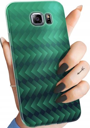 Etui Do Samsung Galaxy S6 Edge Zielone Grassy Green Obudowa Case