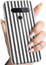 Etui Do Lg G8S G8S Thinq Paski Linie Fale Obudowa Pokrowiec Case