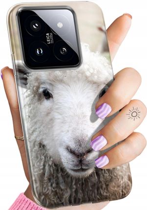 Etui Do Xiaomi 14 Pro Owca Owieczka Baranek Obudowa Pokrowiec Case