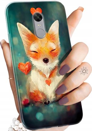 Etui Do Xiaomi Redmi Note 4 4X Liski Lisy Fox Obudowa Pokrowiec