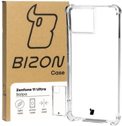 Elastyczne Etui Bizon Case Salpa Do Asus Zenfone 11 Ultra Przezroczyste