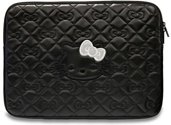 Hello Kitty Sleeve Hkcszpekhbpk 14 Czarny Black Zip Pu Quilted Bows ...