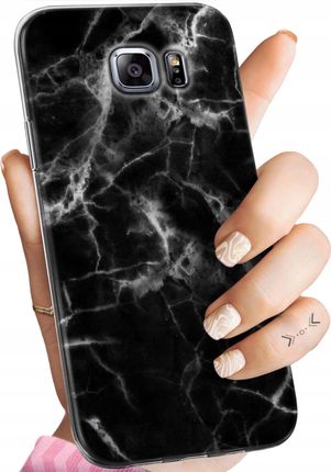 Etui Do Samsung Galaxy S6 Edge Marmur Marble Kamienie Naturalne Case