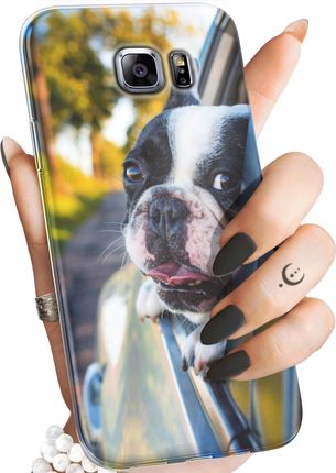 Etui Do Samsung Galaxy S6 Edge Mops Buldog Francuski Angielski Case