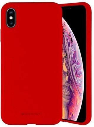 Mercury Silicone Case Iphone 11 Red Czerwony