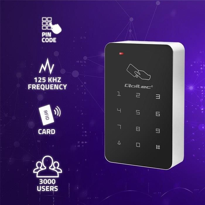 Qoltec Zamek Szyfrowy Febe Z Czytnikiem Rfid Kod (52463) - Ceny i ...