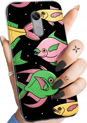 Etui Do Xiaomi Redmi Note 4 4X Ryby Rybki Fish Obudowa Pokrowiec