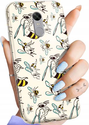 Etui Do Xiaomi Redmi Note 4 4X Owady Motyle Pszczółki Obudowa Case