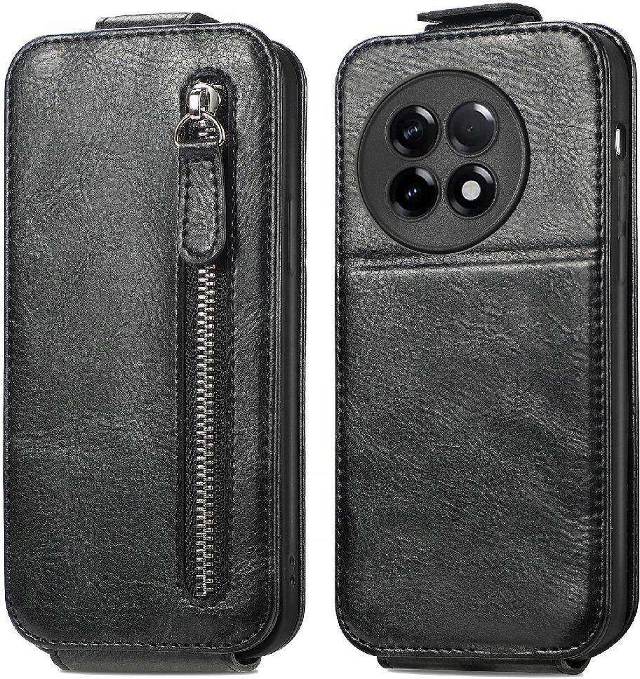 Étui Portefeuille Pour OnePlus Ace 2 – Noir Similicuir – Protection Complète