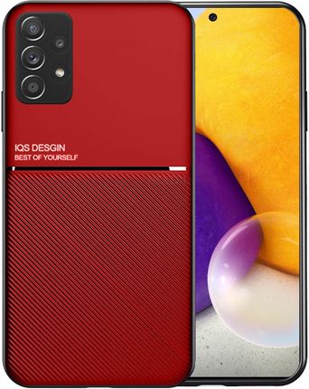 Nexeri Etui Samsung Galaxy A72 Biznes Magnetyczne Czerwone