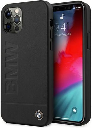 Bmw Etui Bmhcp12Msllbk Iphone 12 Pro 6 1" Czarny Black Hardcase Signature Logo Imprint