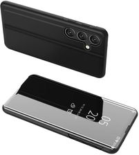 Clear View Case Etui Samsung Galaxy A54 5G Pokrowiec Z Klapką Czarne