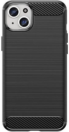 Elastyczne Etui Wzór Karbon Do Iphone 15 Plus Carbon Case Czarne
