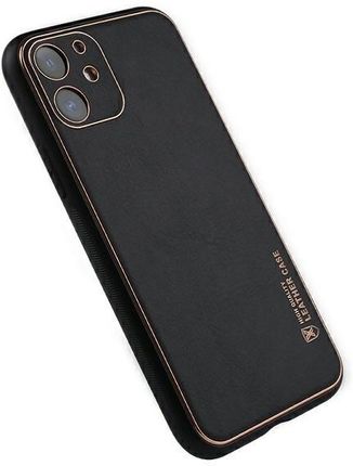 Beline Etui Leather Case Iphone 12 Pro Czarny Black