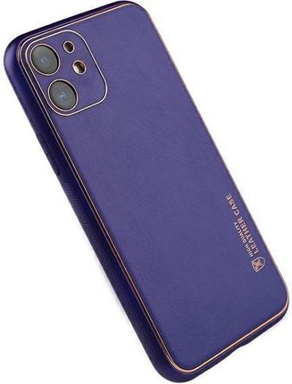 Beline Etui Leather Case Iphone 12 Pro Purpurowy Purple