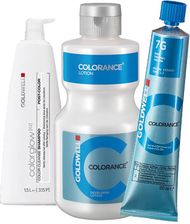 Goldwell Colorance Color Infuse zestaw do koloryzacji półtrwałej: krem koloryzujący Colorance Color Infuse + oksydant 120ml + szampon post color 25 m